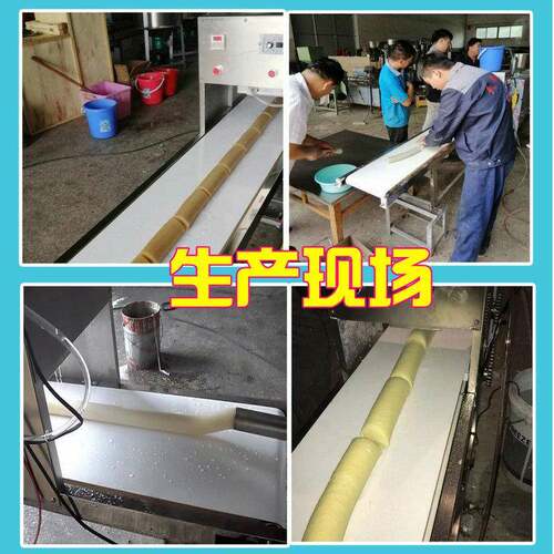 天技自熟挤成型虾味棒成型机 374华马铃薯虾片机包教术