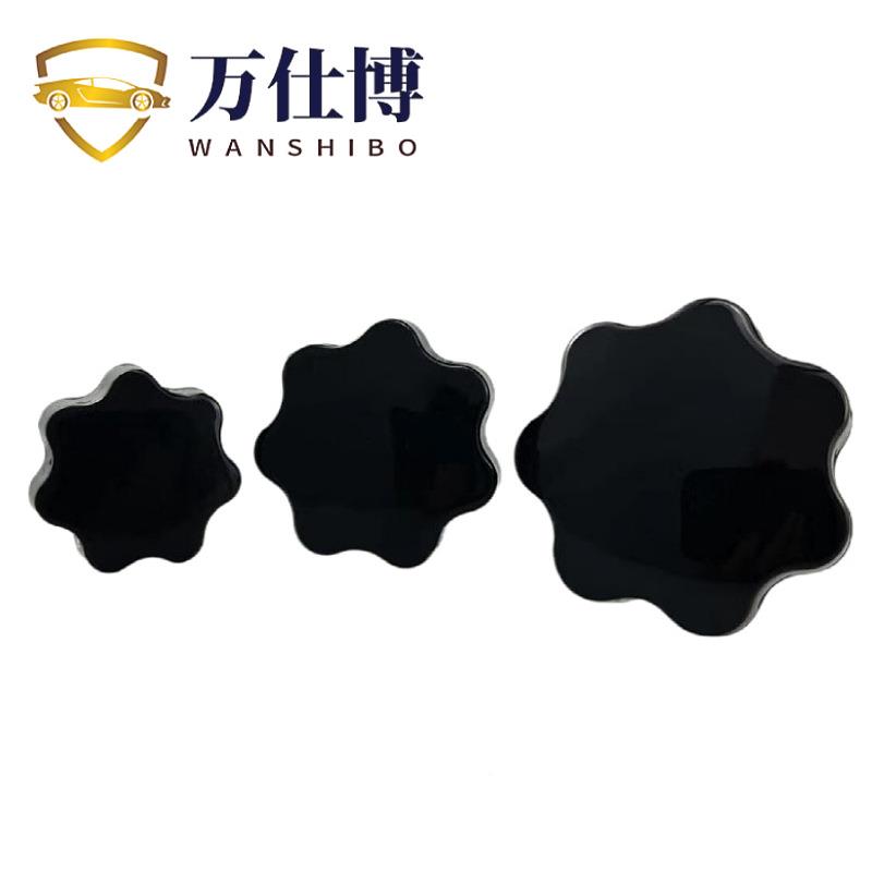 七料胶头手拧螺丝星梅花星型包胶把手旋机钮调节械螺丝塑钉5M6M10