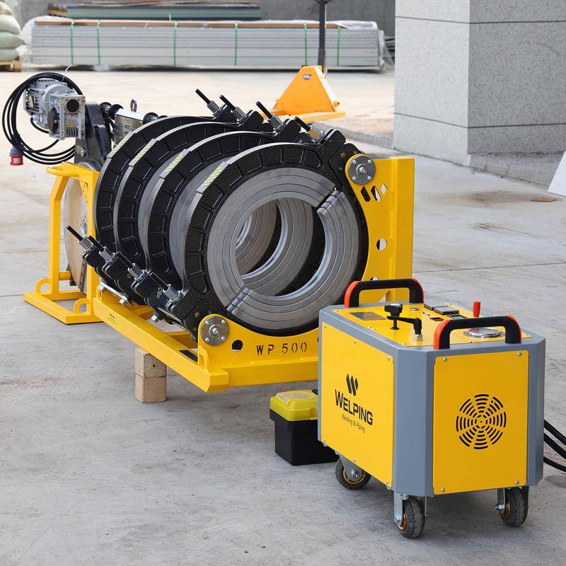 WP500A热熔peOQX管焊机四环热熔机机对PE管塑焊机接焊接对机液压