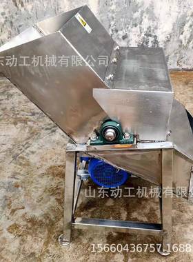 工业块冰冰块破碎机 酱大型冷冻果碎机 不锈钢结粉NGI晶板用块破