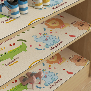 可爱卡通入户玄关抽屉垫防脏垫硅藻泥吸水防滑鞋柜垫衣柜垫可定制