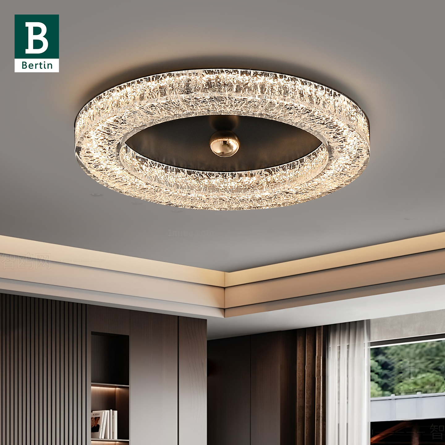 柏丁意式轻奢卧室吸顶灯