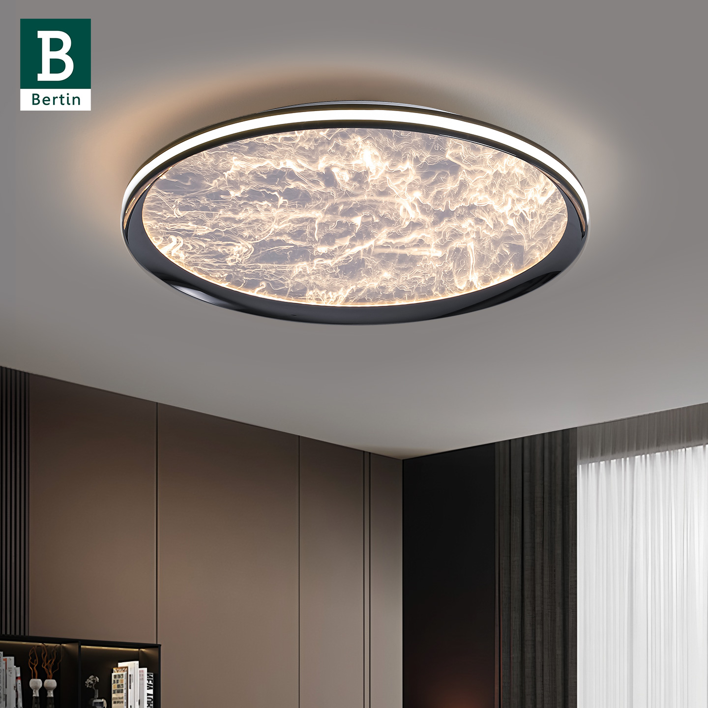 柏丁意式轻奢卧室吸顶灯