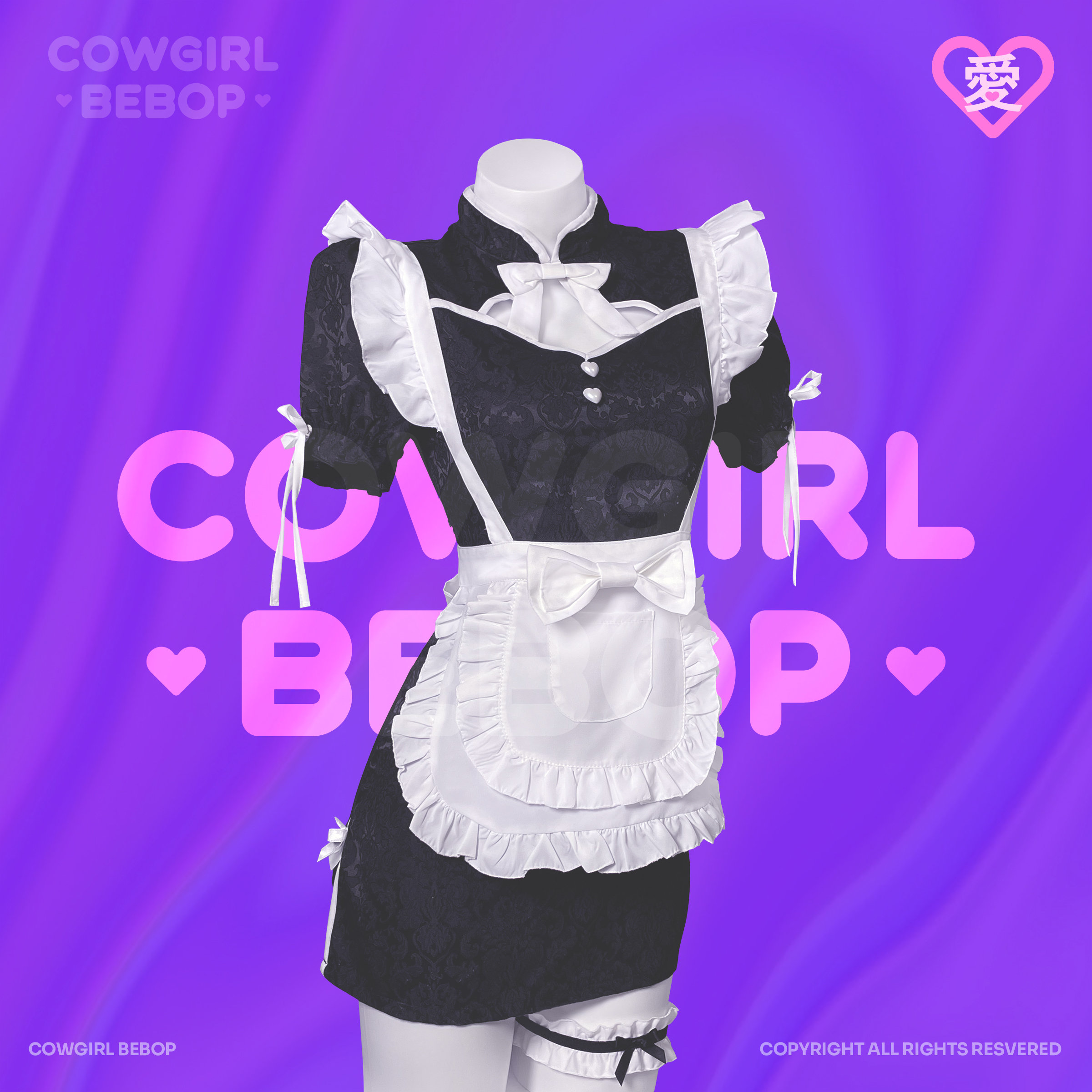 镂空可爱女仆装COWGIRLBEOP中式