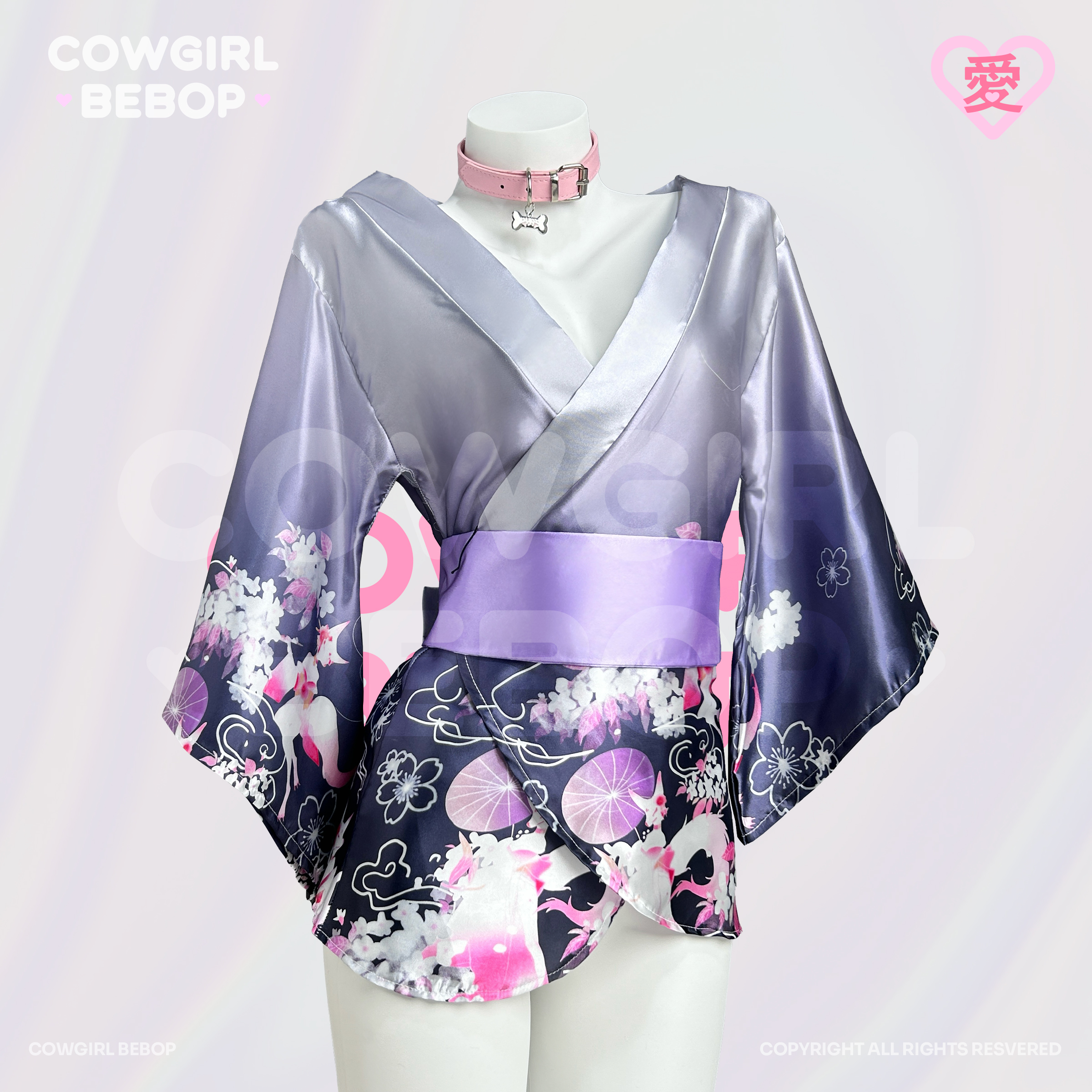 COWGIRL BEBOP[风俗馆]和风日式和服性感cos性感古风辣妹套装浴袍