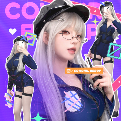 OL性感cos私房秘书装紧身辣妹