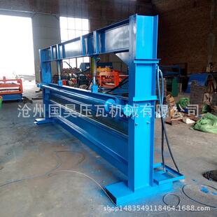 昊机械数国控1米板配料卷校平精密折弯机彩钢板件设备4料米折弯机