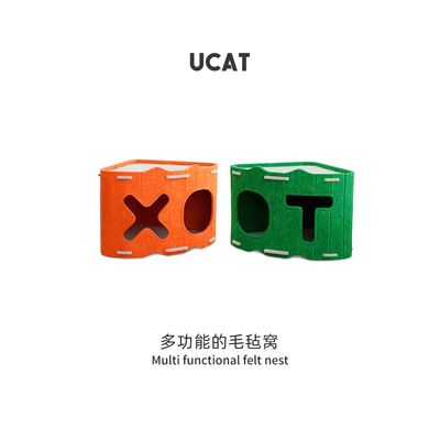 ucat猫窝猫抓板一体猫玩具