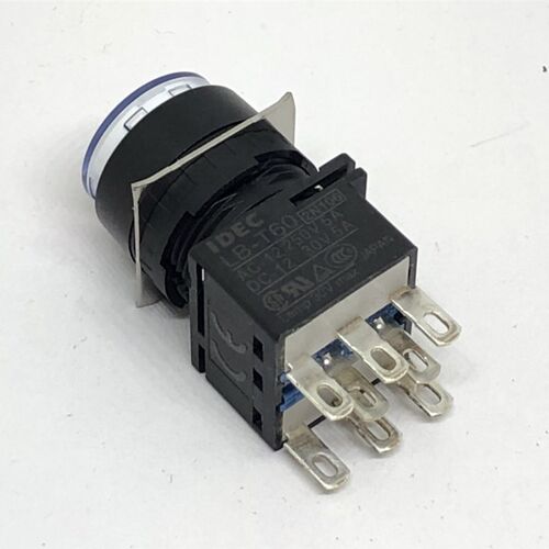 IDEC和泉LB2L- LB1L- LB3L-M1T64G A1T64Y R PW按钮开关8脚LB-T60