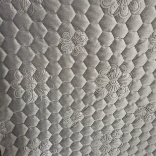 精选荷兰绒沙发布夹棉加厚防滑绗缝沙发垫面料半成品布面料