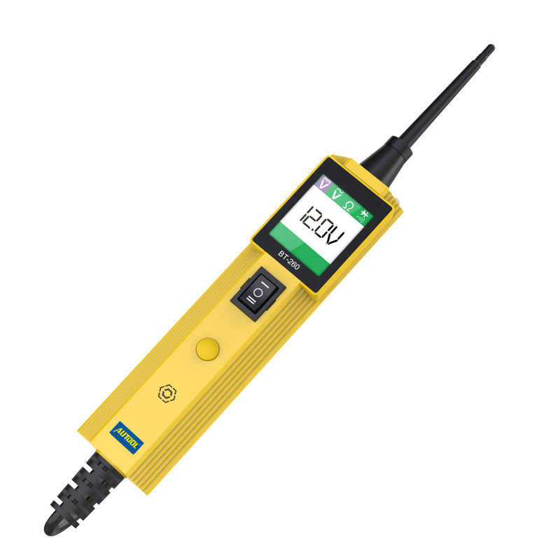 AUTOOL 汽车电路检测仪电阻断路短路测试工具12V/24V电路测电笔