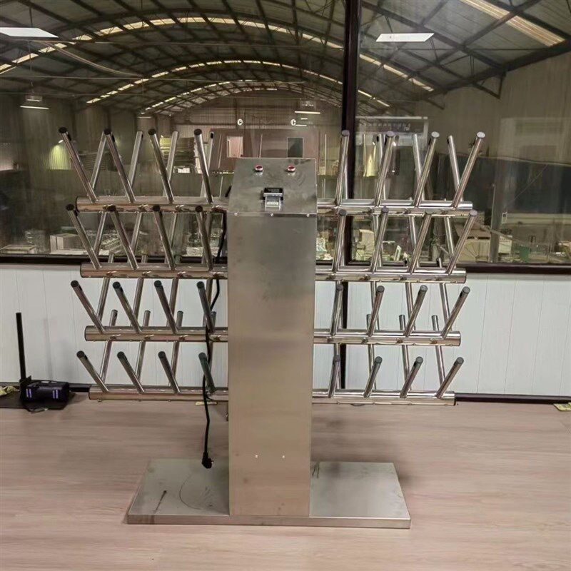 不锈钢鞋架商用烘鞋器水靴架自动热风烘干消毒水屠宰场食品厂鞋架