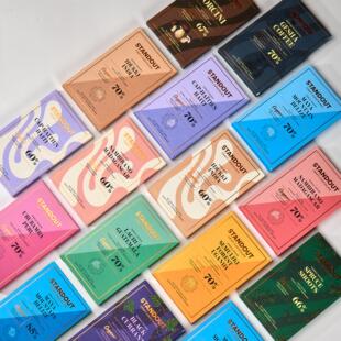 瑞典进口Standout站出去天然可可脂黑巧克力丝滑牛奶排块休闲零食