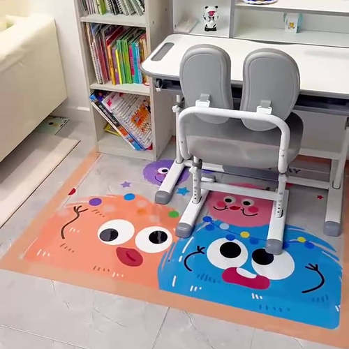 卡通地垫入户门转椅地毯保护膜