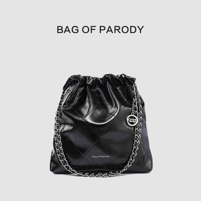 【服饰大上新】bag of parody包包女2024新款水桶包单肩