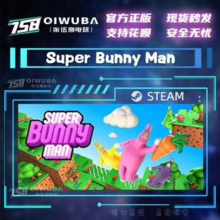 Super Bunny 多人 中文steam正版 Man超级兔子人好友礼物现货秒发