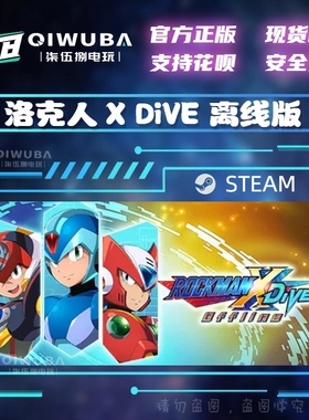 steam洛克人ROCKMAN X DiVE 离线版 国区激活码CDK CDKey