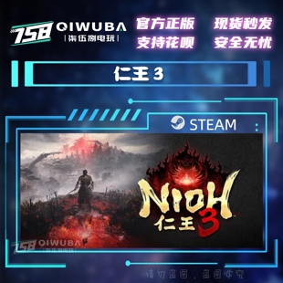 PC中文steam正版游戏 仁王３ 国区激活码CDK CDKEY