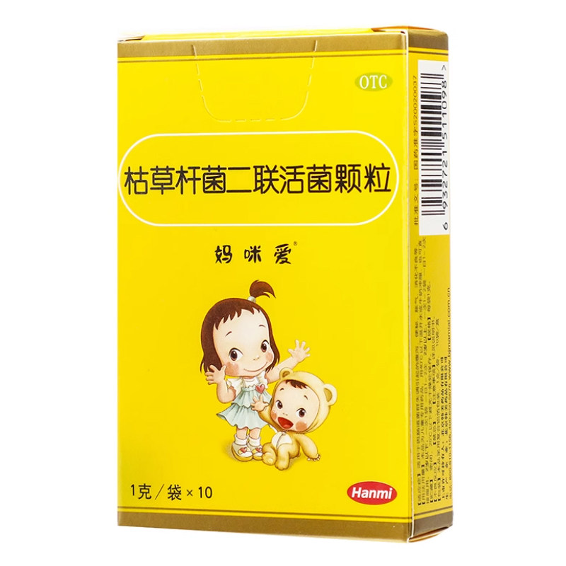 妈咪爱 枯草杆菌二联活菌颗粒 1g*10袋/盒