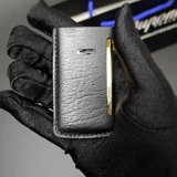Зажигалка, защитная прочная система хранения, кожаный чехол, аксессуары, 7, из натуральной кожи, воловья кожа