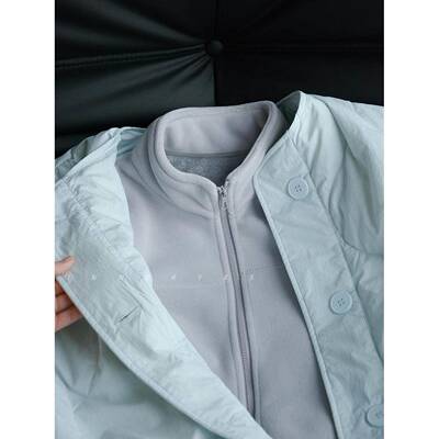 修身摇保粒内胆~暖绒LLI内搭抓绒厚棉T女外套软上衣双面糯打底加