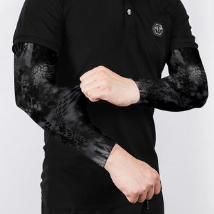 曼迪卡威（Mdikawe）冰袖男女运动篮球护臂春夏防晒骑行开车冰丝