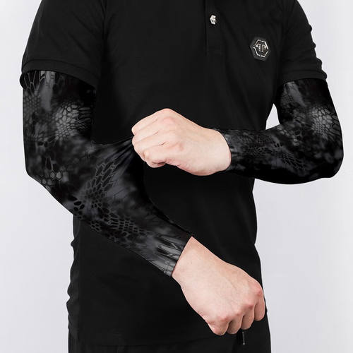 曼迪卡威（Mdikawe）冰袖男女运动篮球护臂春夏防晒骑行开车冰丝