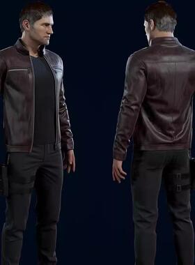 UE5虚幻5 Detective character 侦探角色模型游戏人物带骨骼