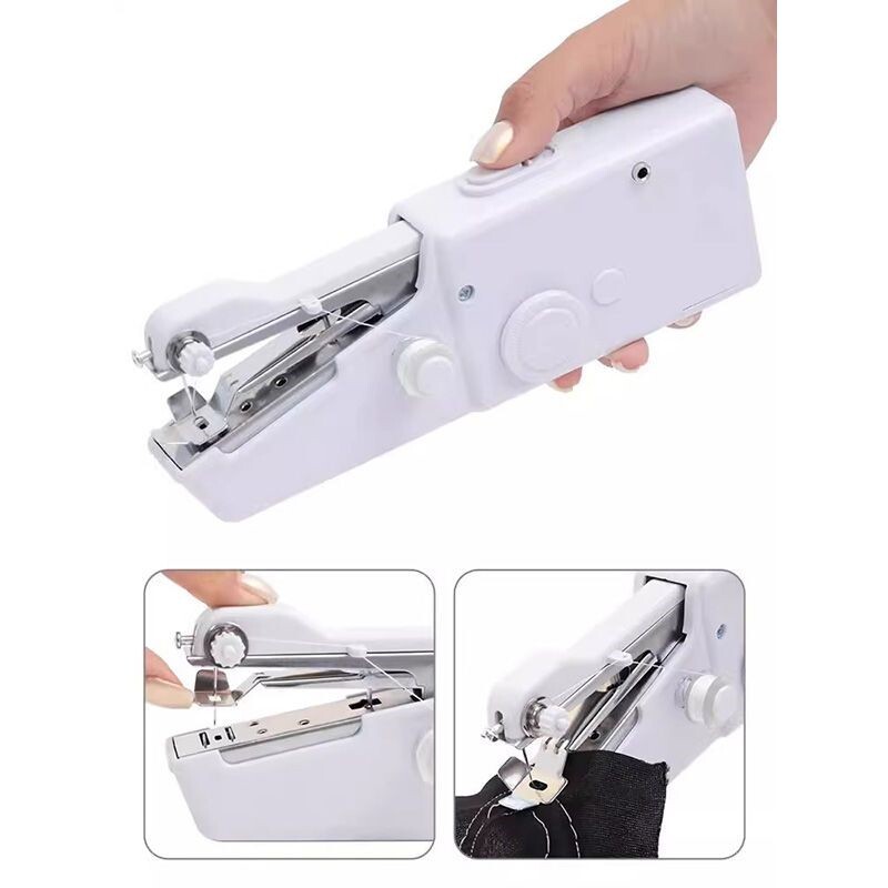 便携式手动迷你微型缝纫机家手提缝纫机用手持简易缝衣服神器袖珍