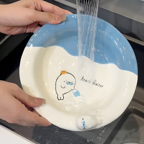 这个小海豹餐具也太萌了！
