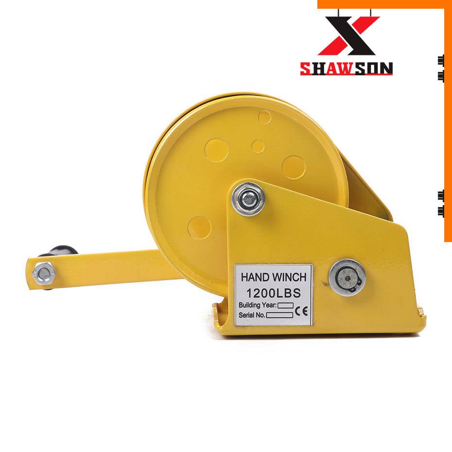 厂家销售自锁手动绞盘 1200磅2000磅2600磅手动绞车 可定制绞盘