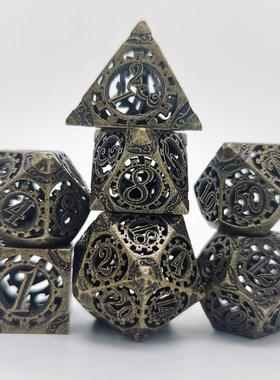 现货新纯铜镂空金属骰子厂价直销欢迎选购