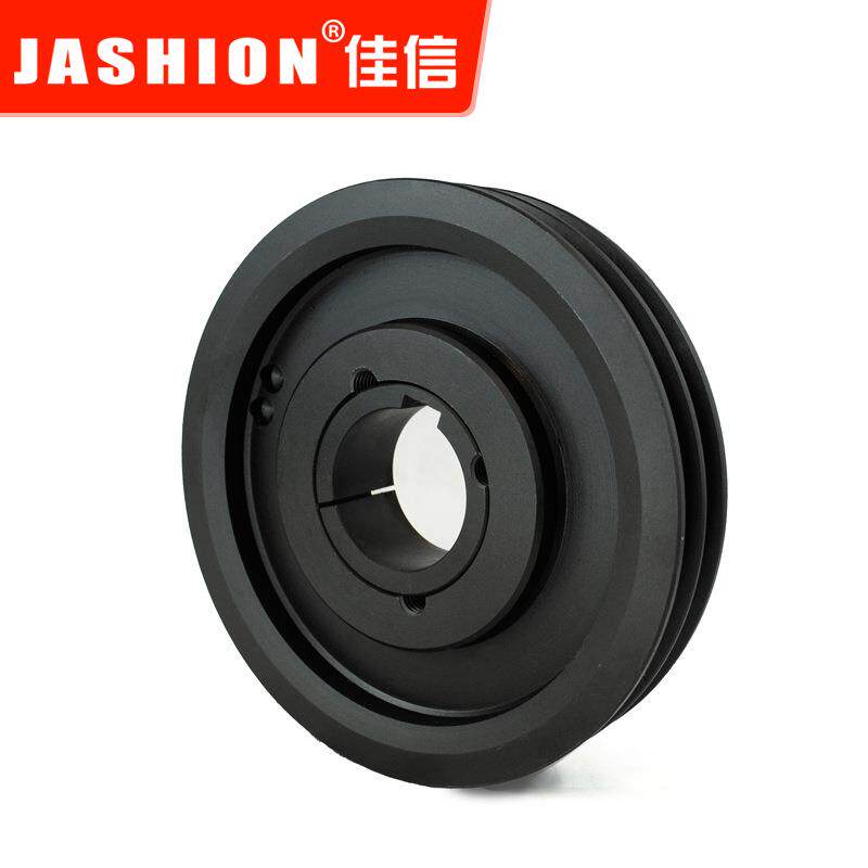 JASHION 欧标锥套式皮带轮SPB190-02铸铁三角皮带盘2517锥套