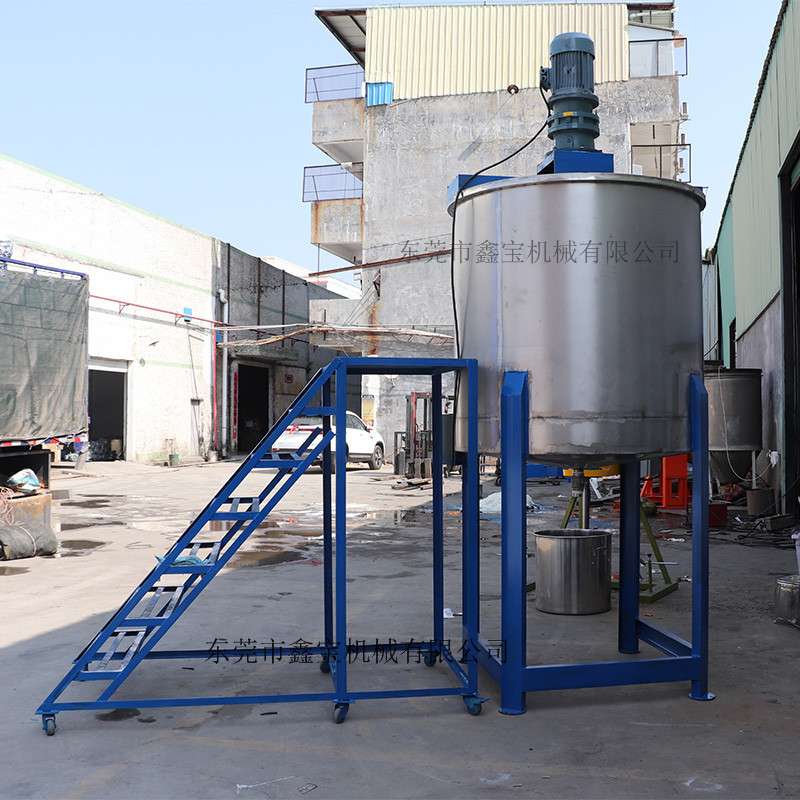 惠州化工原料稀释搅拌桶 胶水混合搅拌罐加厚不锈钢制造美观耐用