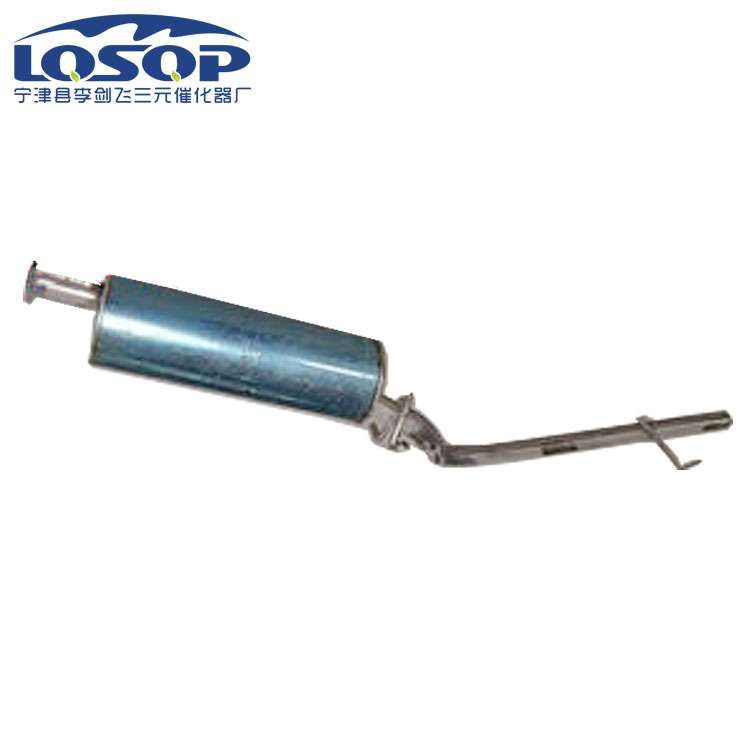 厂家直供消声器 适用于江淮皮卡后节静音排气管汽车消声器
