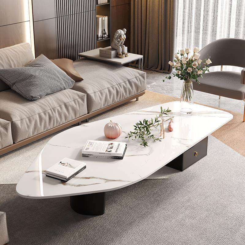 岩板茶几轻奢现代简约网红意式小户型客厅家用创意不规则异形桌子,3C数码配件,其它配件,淘宝优惠券,粉丝福利购,淘宝优惠卷