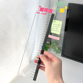 电脑旁留言板侧边便签贴板创意个性 多巴胺标签办公室桌上显示器屏幕侧面记事N次便利贴提醒备忘录边框写字板