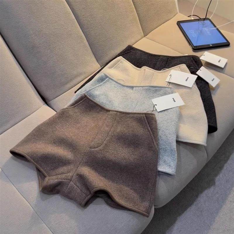 韩版辣妹加厚软糯毛呢短裤女秋冬高腰休闲显瘦辣妹靴裤A字热裤潮,女装/女士精品,休闲裤,淘宝优惠券,粉丝福利购,淘宝优惠卷