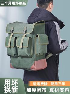 电工专用背包男 双肩工具包加厚结实耐用大帆布多功能电梯维修安装