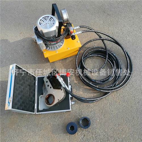 6WHC压D液压扳 重手型电动液扭矩扳钛手 大功率合金中空液压扳手