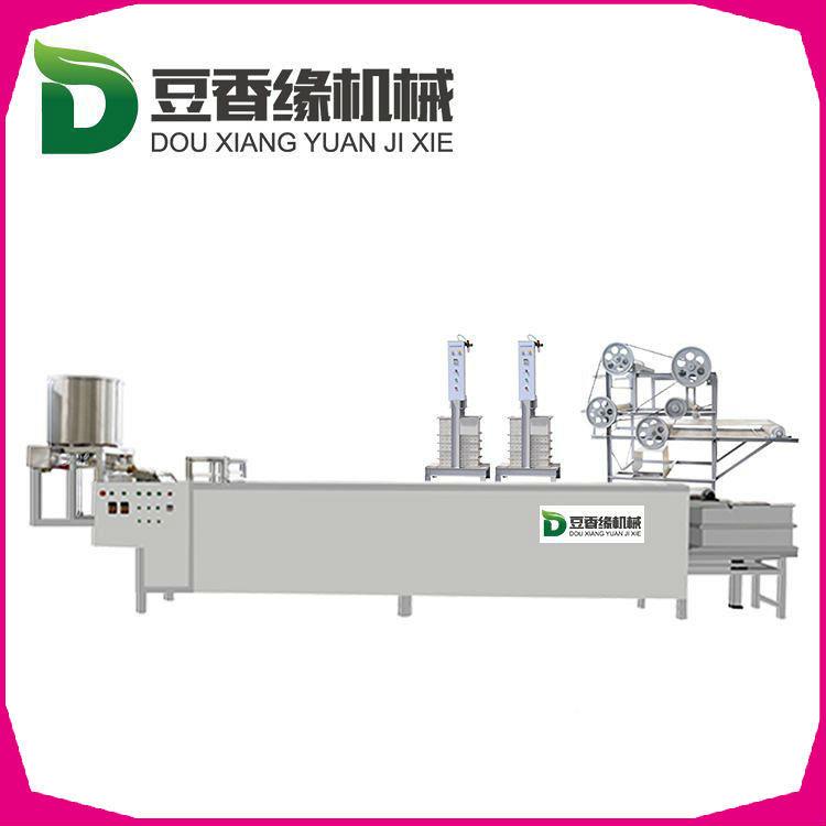 操作单豆腐机JKR 多种规格简可皮选千张机器全 豆香缘套设备