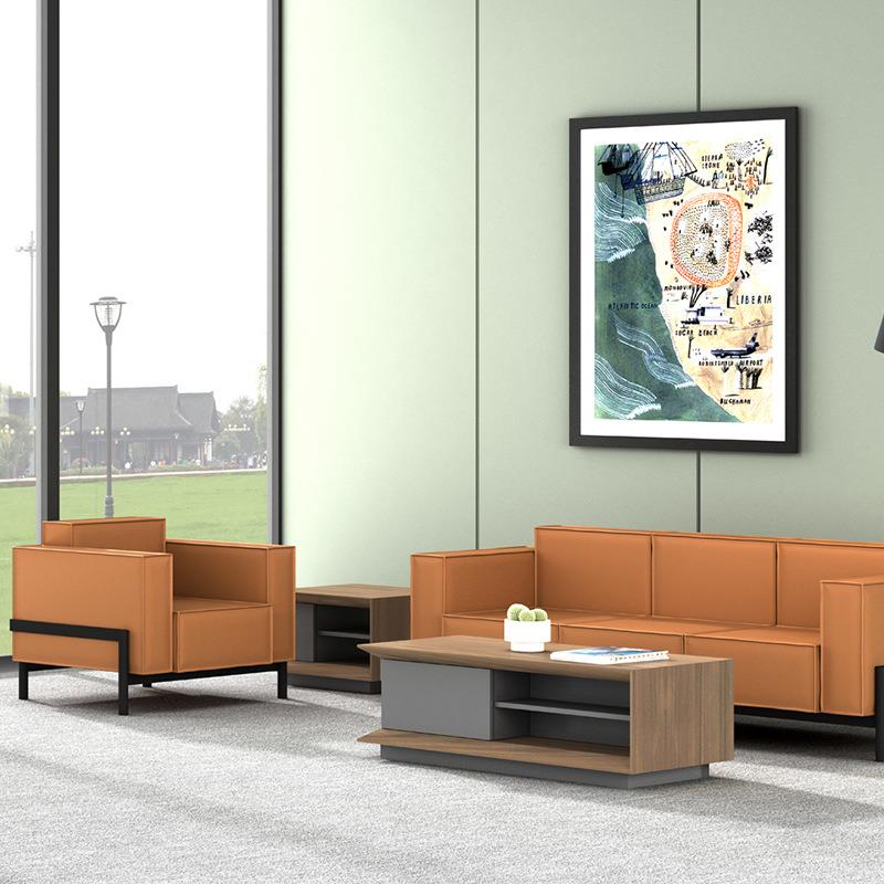 办公文件地柜茶几简约大气全套配落文RENAULT-背件柜办公室景柜高