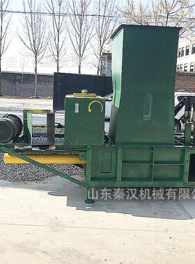卧SBU式秸秆打包机青储牛毛牧羊草料压装块袋机棉籽壳羊刨花打捆
