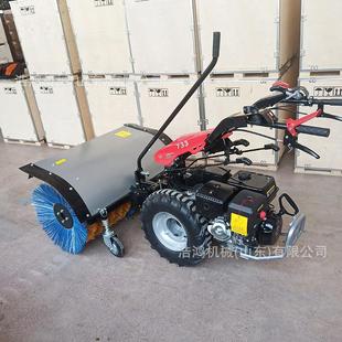 小型扫用雪车一多用抛雪机机铲家雪机四合一扫雪机 汽油618扫雪机
