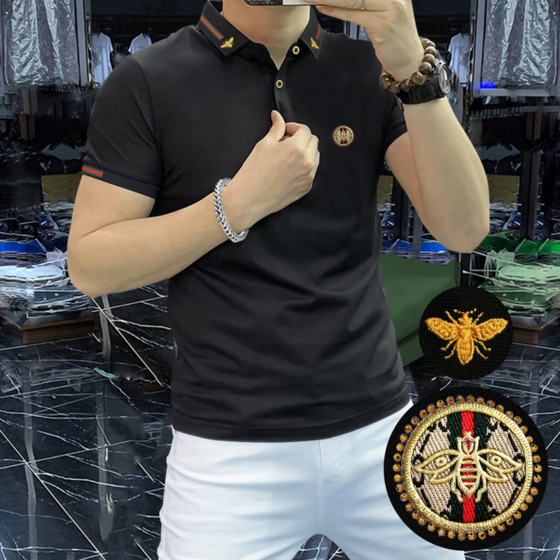 夏季男士修身Polo衫56