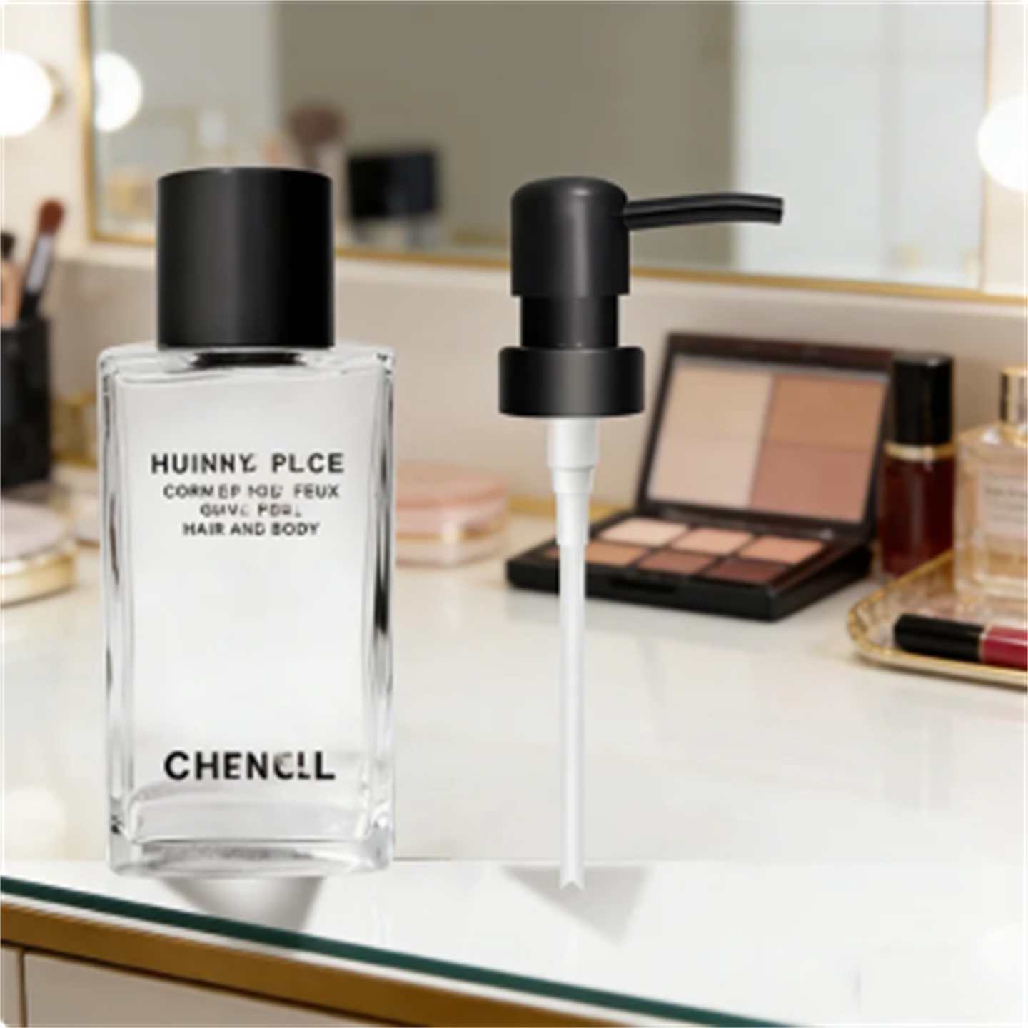 适用于Chanel香奈儿250ml延香精华油泵头身体护发油专用替换压嘴