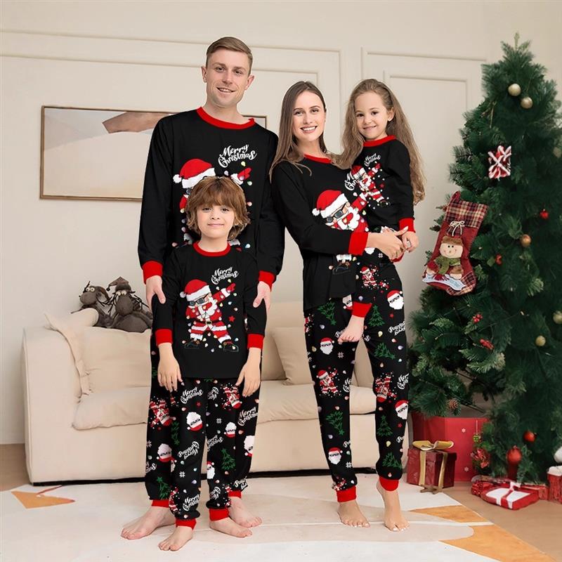 Christmas Matching Pyjama  for Family Holiday  Long Sleeve