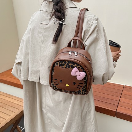 秋季爆款超火Hellokitty迷你包包女2025新款洋气复古高颜值双肩包