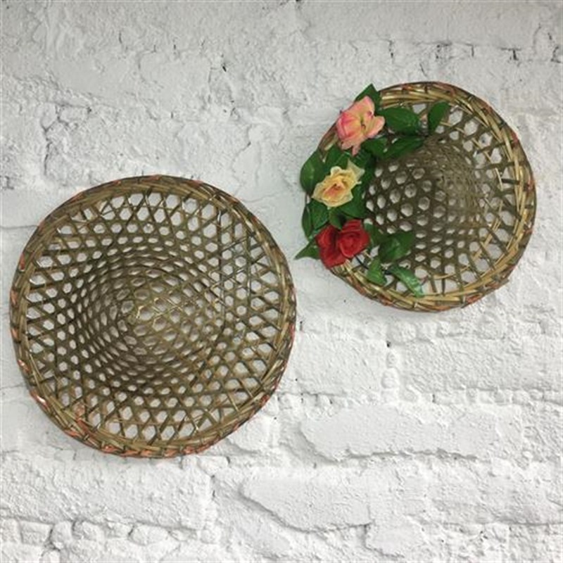 速发舞蹈道具舞蹈斗笠镂空斗帽竹编广笠草笠跳舞用具斗场舞民族舞