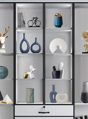 速发简约创意柜件家居饰品客厅酒装办公室电视柜桌面摆饰摆放